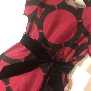 Suzanne Lively Designs Kids 3T dress NWT pink and black